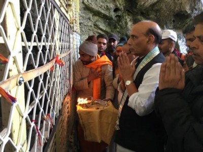 Separatists don't believe in Insaniyat, but Kashmir was and will be part of India : Rajnath Singh