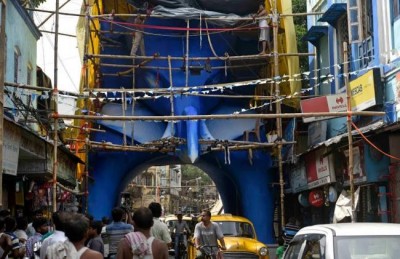Bhowanipur 75 Palli Sarbojanin Durgotsav to woo pandal hoppers with 45 feet elephant