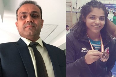 Virender Sehwag pays tribute to Sakshi Malik, highlights the importance of saving girl child