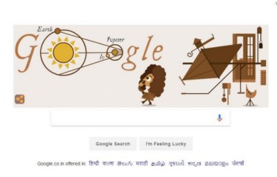 Google pays tribute to Ole Roemer's discovery of the speed of light