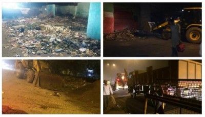AAP Ministers take part in garbage clean-up drive in Delhi