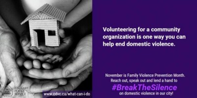 Canada: Domestic Violence shoots high in Calgary