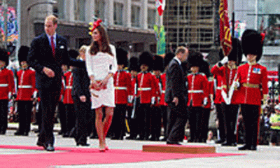 Duke, Duchess arrive in India