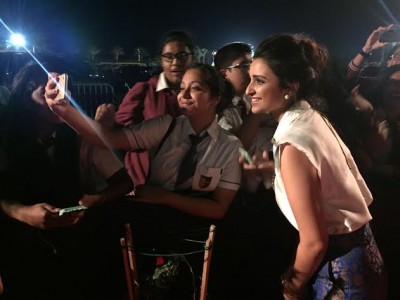 Parineeti joins Matthew McConaughey and Salma Hayek At Global Teachers Prize  