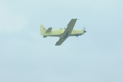 Indigenous trainer aircraft makes inaugural flight, Defence Minister congratulates HAL