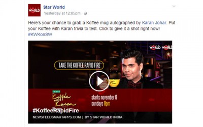 Karan dares fans to take Koffee with Karan Rapid Fire challenge