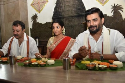 Team Saala Khadoos celebrates Pongal