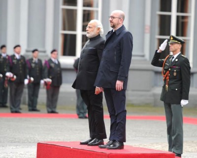 Modi, Charles Michel remotely activate ARIES Telescope at Deosthal