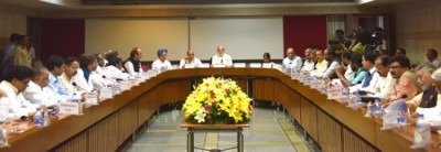PM Modi attends all-party meet on Kashmir issue, says no compromise on national security