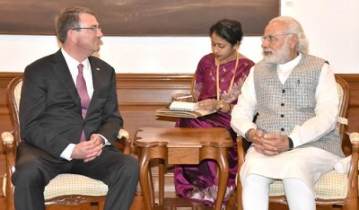 Modi meets US Defence Secy Ashton Carter, hopes DTTI to progress along 'Make in India' vision