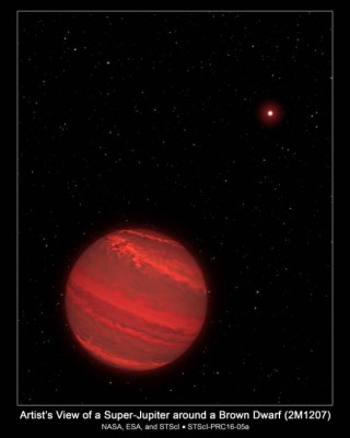  Hubble directly measures rotation of cloudy 'Super-Jupiter'