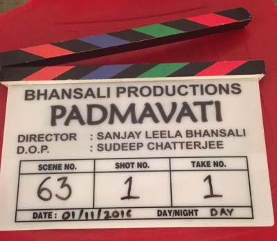 'Padmavati' begins filming