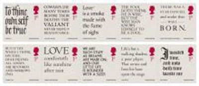 Royal Mail marks 400th anniversary of Shakespeareâ€™s death with Special Stamps