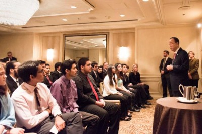  â€˜If we work and build together,â€™ a more sustainable world will be a safer world, Ban says in California