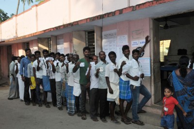 WB polls: 79.70% voters turnout till 5 PM