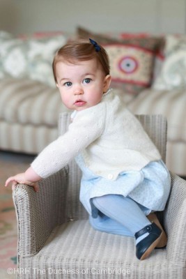Britain's Princess Charlotte celebrates first birthday