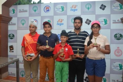 Sreenjoy Majumder Category A Boys Champion of the IGU Feeder & Sub Junior Tour Final