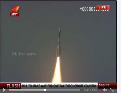 Prez, VP congratulate ISRO on successful launch of GSLV-F05 