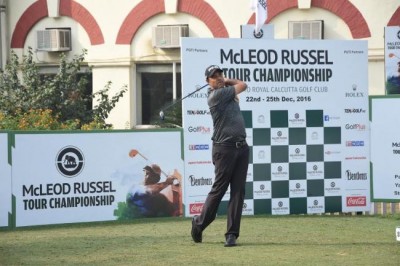 Jeev, Arjun & Jyoti make up star grouping in opening round of McLeod Russel Tour Championship 2016