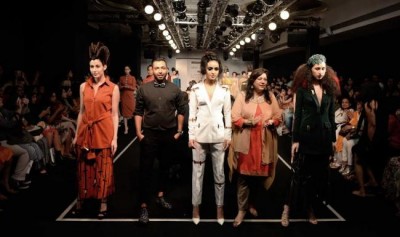 The LakmÃ© Salon Illuminate Show by Nikhil Thampi brings galaxy of style, fashion to LakmÃ© Fashion Week Summer/Resort