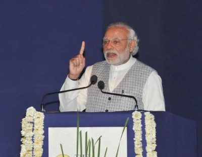 Modi addresses at Make in India Week