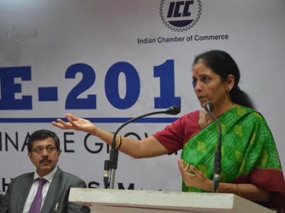 Nirmala Sitharaman meets with Malik Samarawickrama
