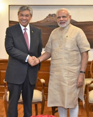 Deputy PM of Malaysia meets PM Modi