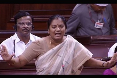Tamil Nadu: Sasikala Pushpa's husband arrested for creating ruckus at AIADMK headquarters