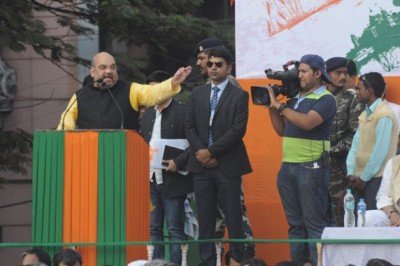 Prime Minister Modi, Rajnath Singh wish Amit Shah