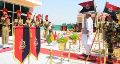 Rajnath Singh visits Munabao BOP in Barmer today