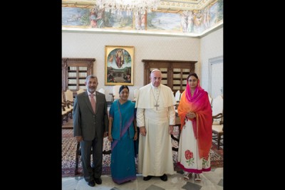Sushma Swaraj leaves for Delhi
