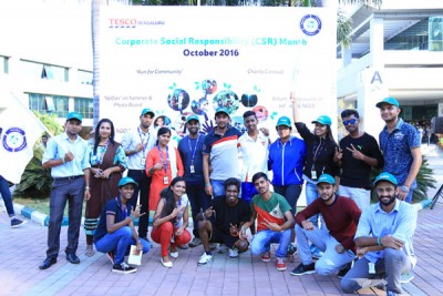 Tesco Bengaluru organises CSR month