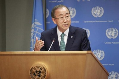  Ban condemns 'horrific attack' in Orlando, Florida