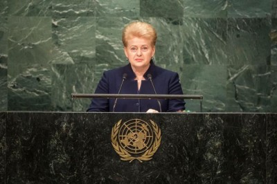 Womenâ€™s empowerment vital for global development, Lithuanian leader tells UN Assembly