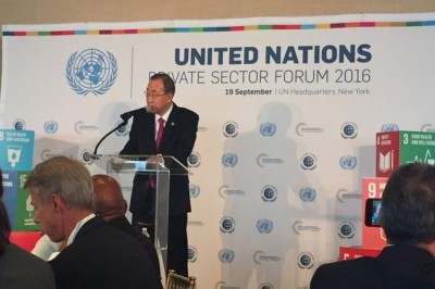  At Forum, Ban stresses key role of business in securing way forward on Global Goals