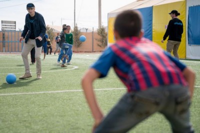 Syrian refugee children in Jordan show strength despite conflict â€“ UNICEF Goodwill Ambassador Liam Neeson