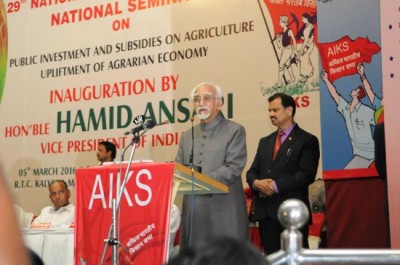 Need to put in place a 'Grow in India' programme: Vice President 