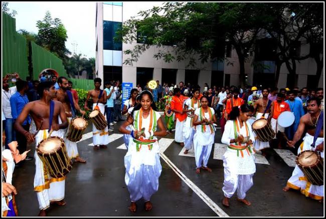Infosys Bangalore celebrates the harvest season by organizing Ellu â€“ Bella