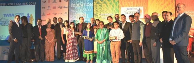 Tata Seel holds charity awards for Tata Steel Kolkata  Run