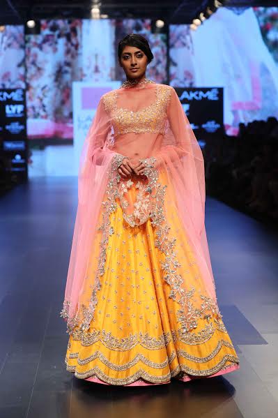 LFW: Shilpa Shetty walks for designer Anushree Reddy