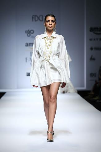 Amazon India Fashion Week: Sahai Ambar Pariddi showcases collection