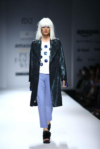 Sanchita showcases collection in AIFW