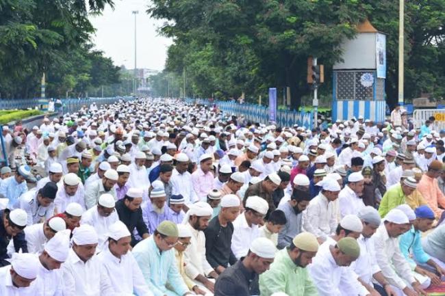 Muslims offer Eid prayer