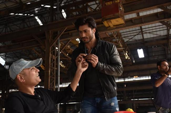Vidyut Jamwal shoots for Commando 2