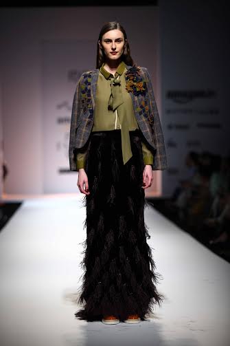 Pallavi Mohan displays her collection at Amazon India Fashion Week