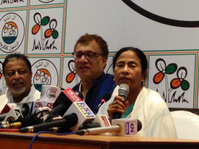 Mamata addresses media after win