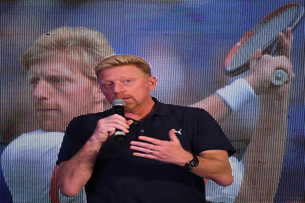 Boris Becker wins hearts in Kolkata