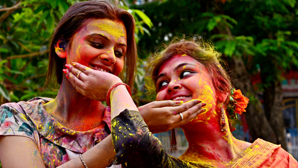 India celebrates the festival of colour