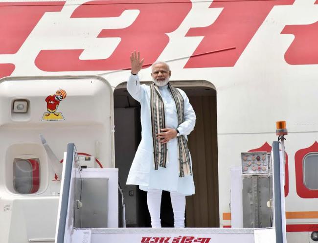 Narendra Modi departs for four nation visit to Germany, Spain, Russia and France