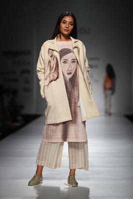 Aartivijay Gupta showcases her collections at Amazon India Fashion Week